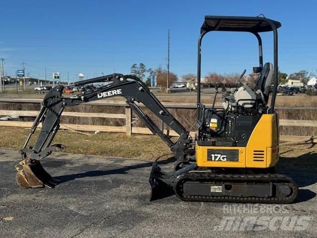 John Deere 17G Minigrävare < 7t