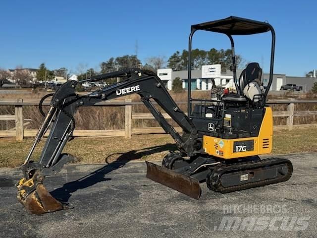 John Deere 17G Minigrävare < 7t