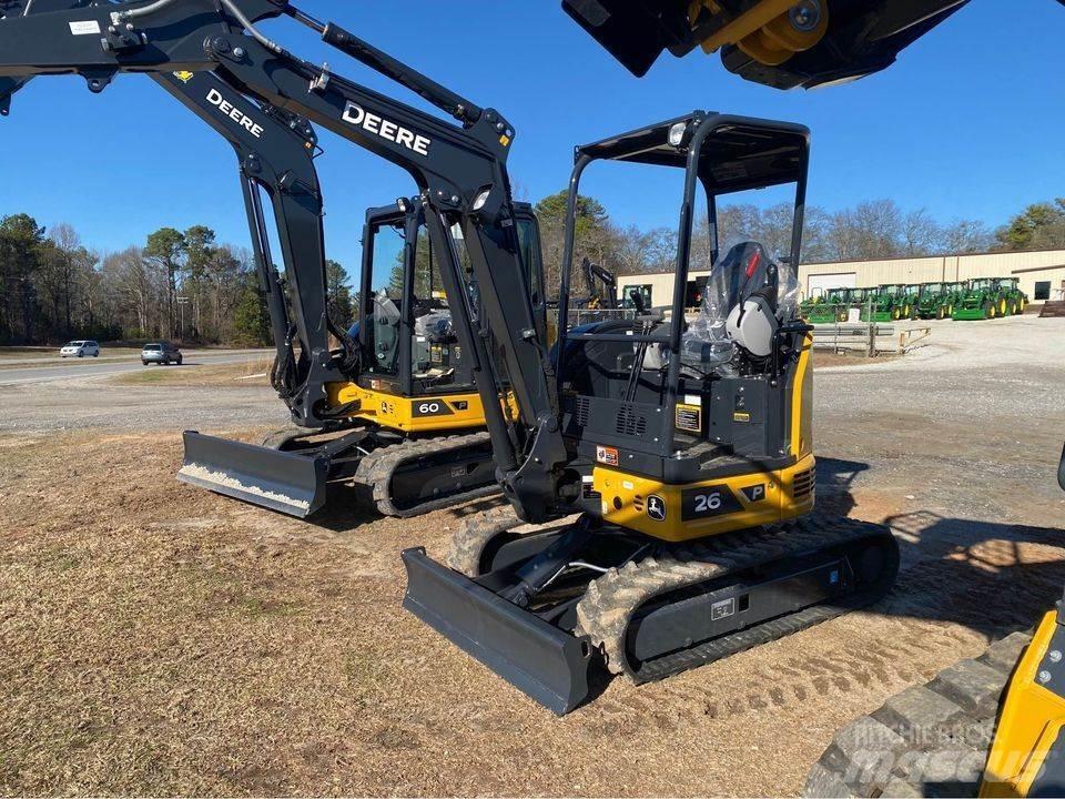 John Deere 26 P Minigrävare < 7t