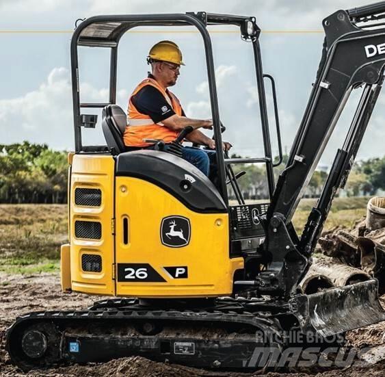 John Deere 26 P Minigrävare < 7t