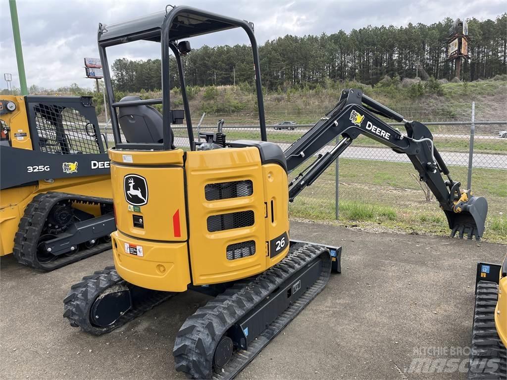 John Deere 26 P Minigrävare < 7t