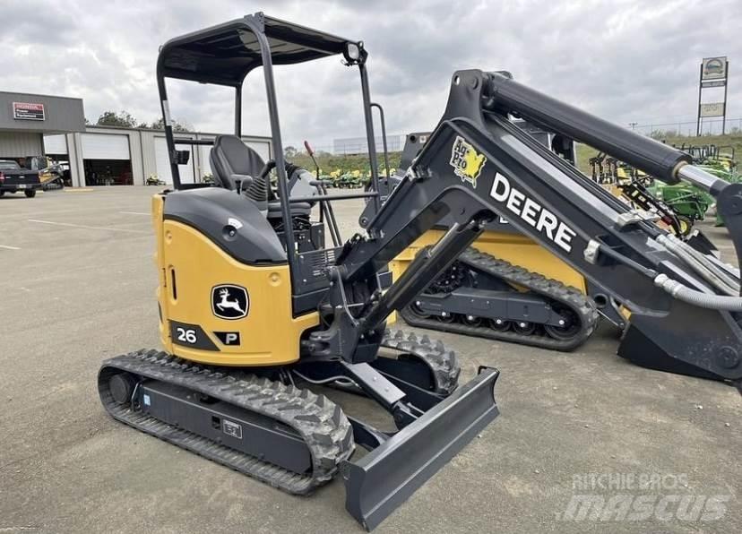 John Deere 26 P Minigrävare < 7t