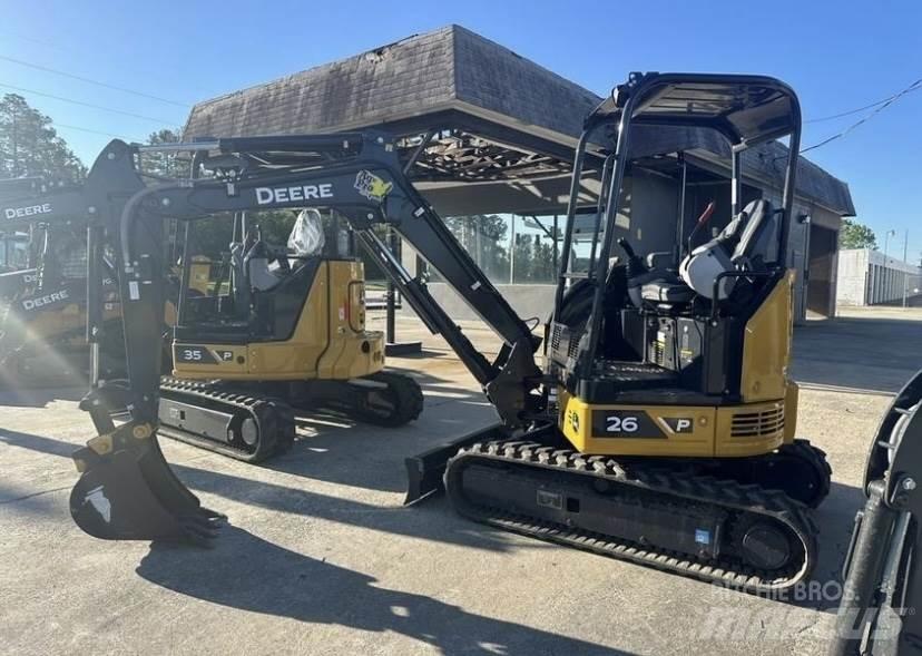 John Deere 26 P Minigrävare < 7t