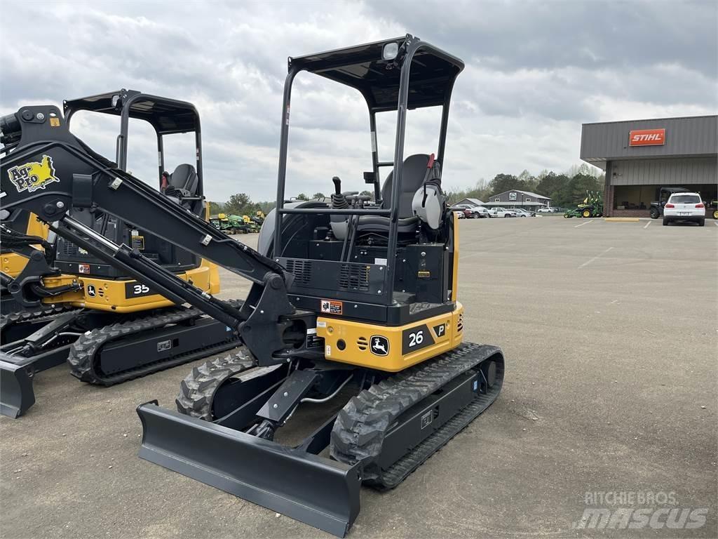 John Deere 26 P Minigrävare < 7t