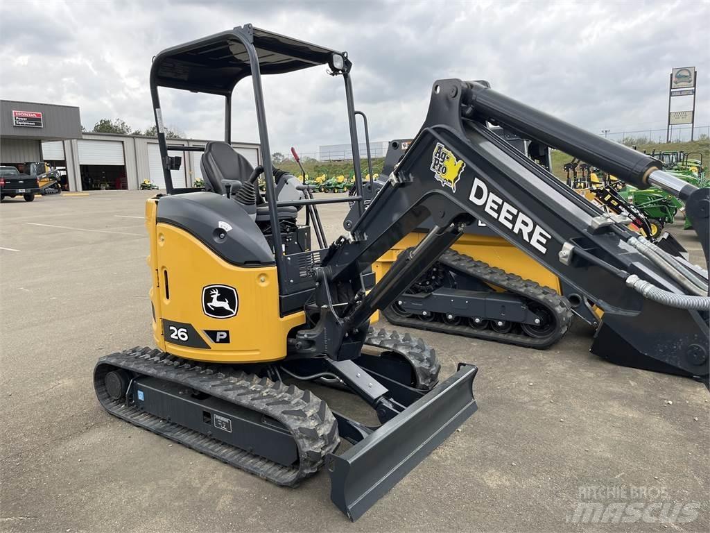 John Deere 26 P Minigrävare < 7t