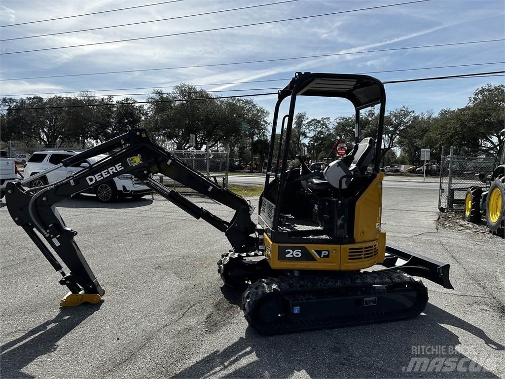 John Deere 26 P Minigrävare < 7t