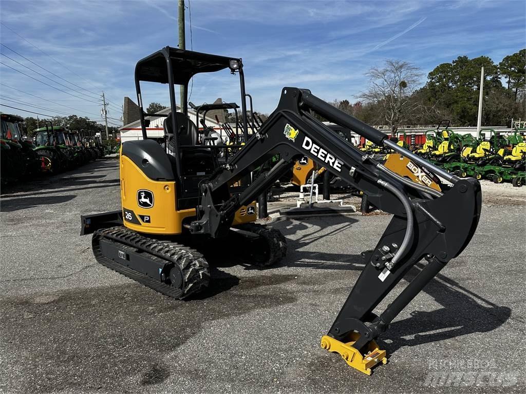 John Deere 26 P Minigrävare < 7t