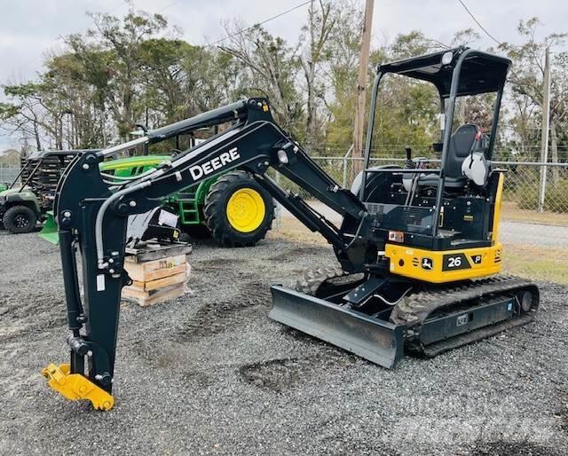John Deere 26 P Minigrävare < 7t
