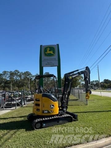 John Deere 26 P Minigrävare < 7t