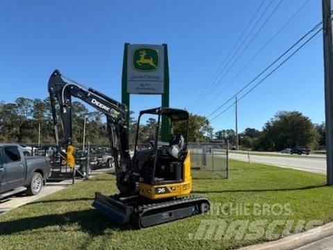 John Deere 26 P Minigrävare < 7t