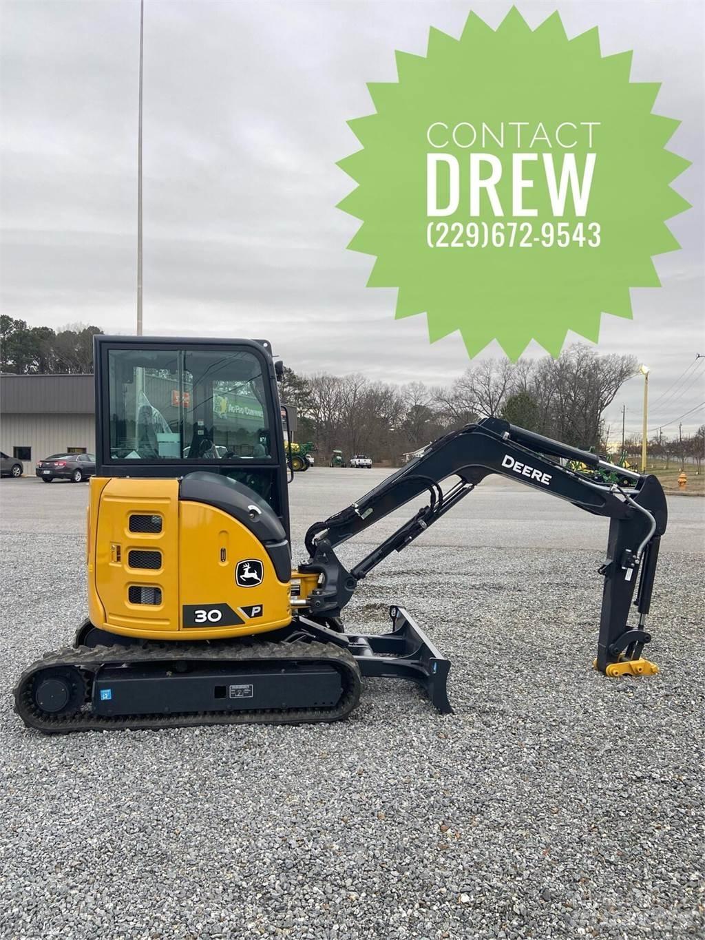 John Deere 30 P Minigrävare < 7t