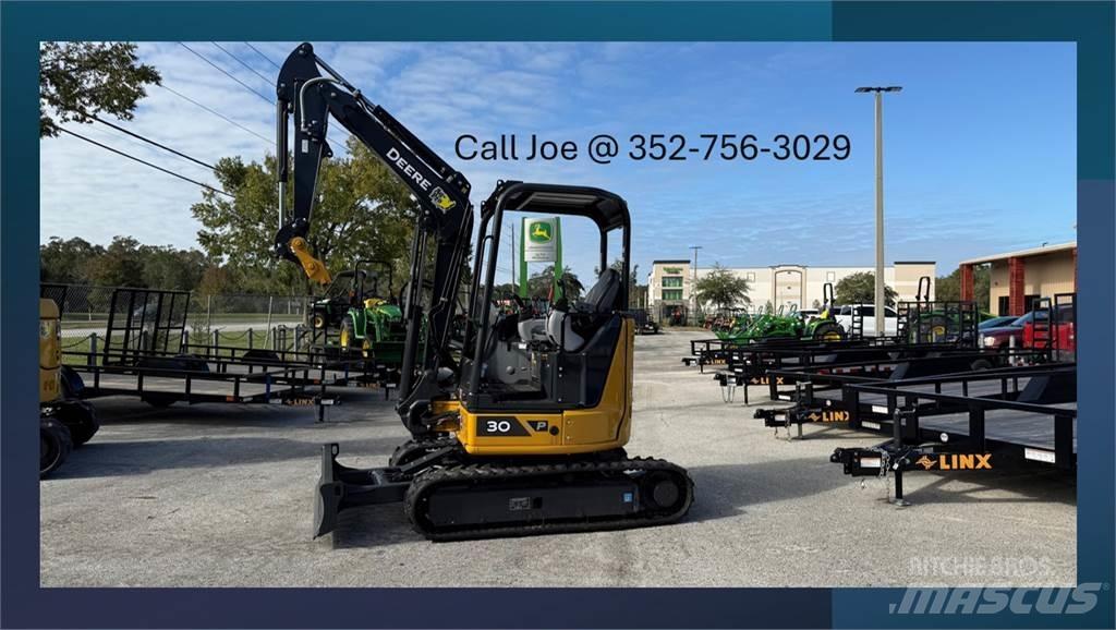 John Deere 30 P Minigrävare < 7t