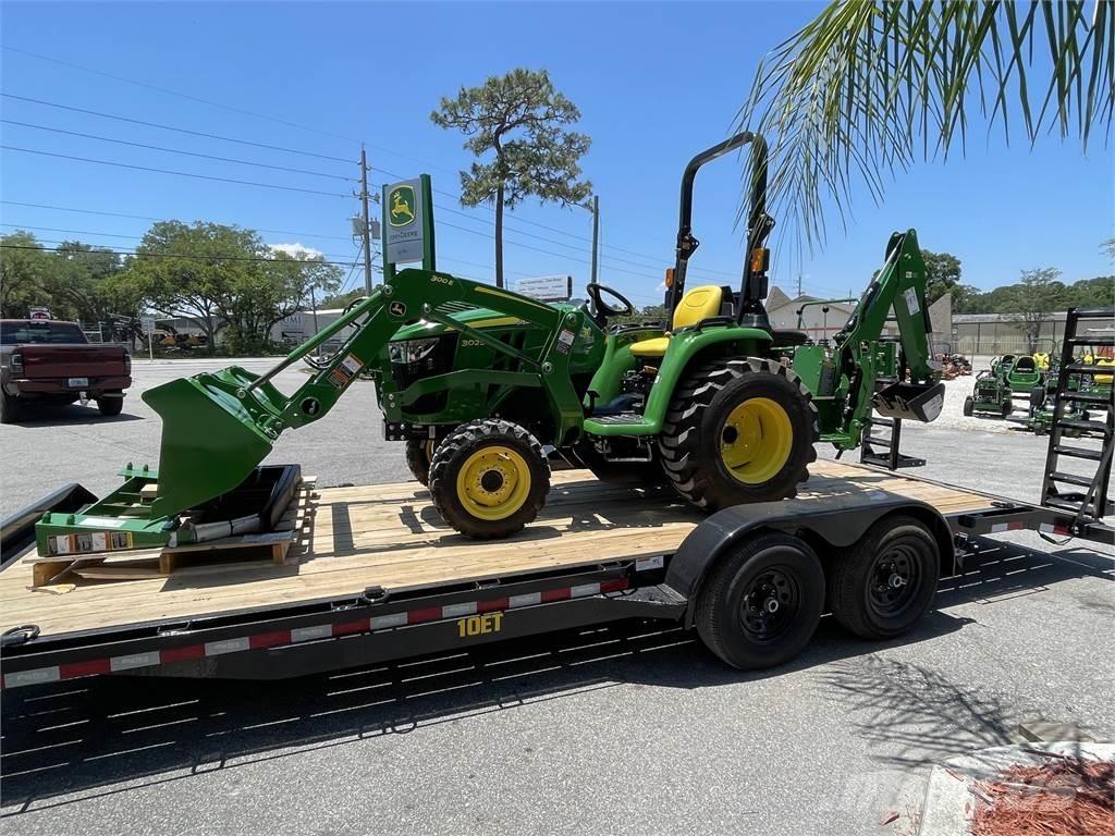 John Deere 3025E Kompakttraktorer