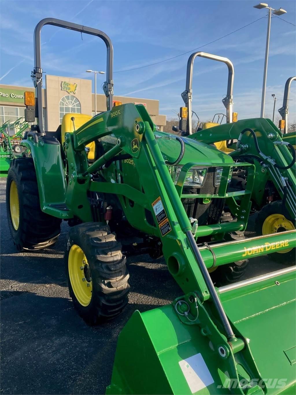 John Deere 3025E Kompakttraktorer