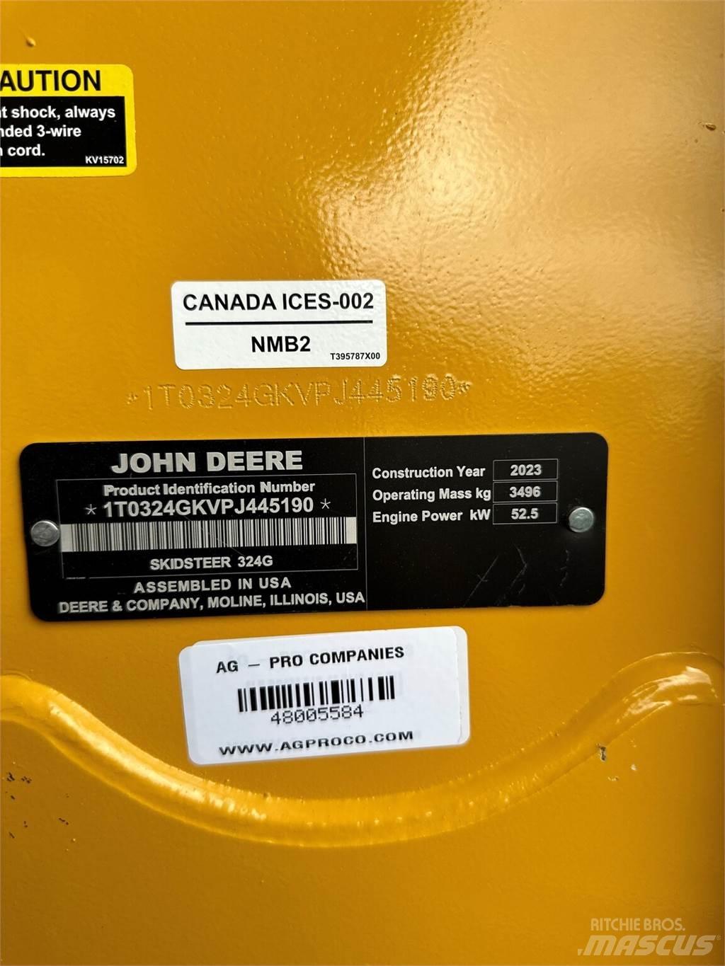 John Deere 324G Kompaktlastare