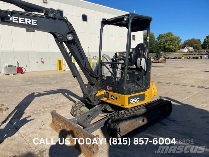 John Deere 35G Minigrävare < 7t