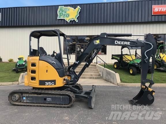 John Deere 35G Minigrävare < 7t