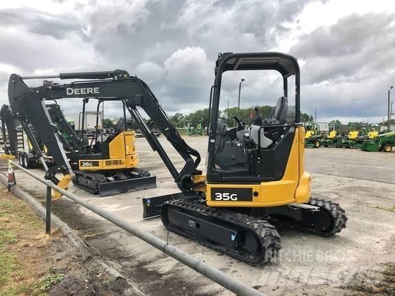 John Deere 35G Minigrävare < 7t