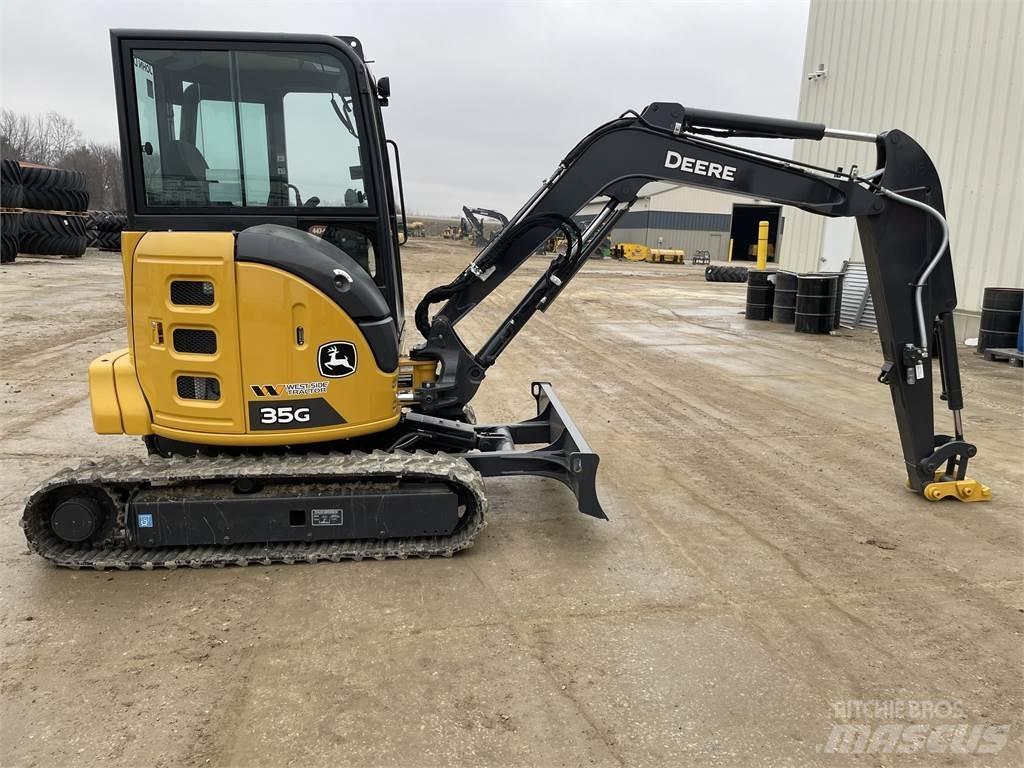 John Deere 35G Minigrävare < 7t