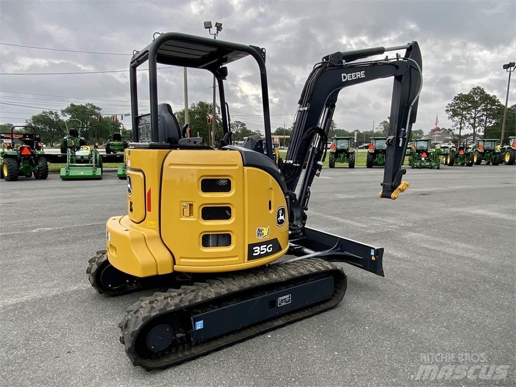John Deere 35G Minigrävare < 7t