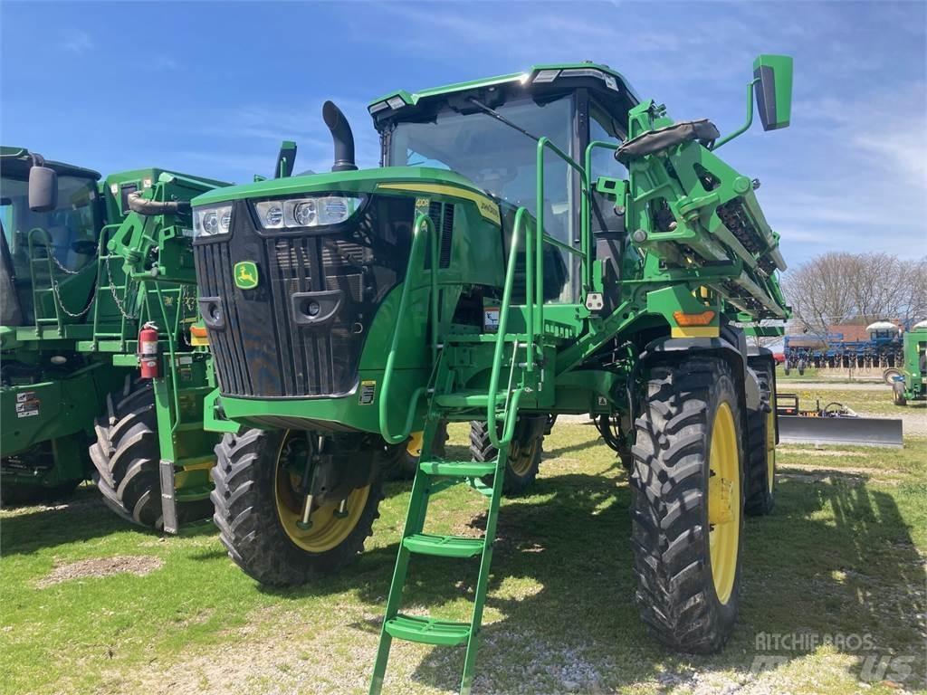 John Deere 410R Dragna sprutor
