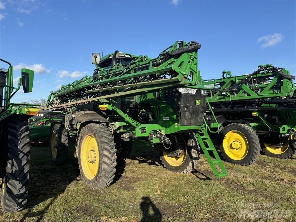 John Deere 412R Dragna sprutor
