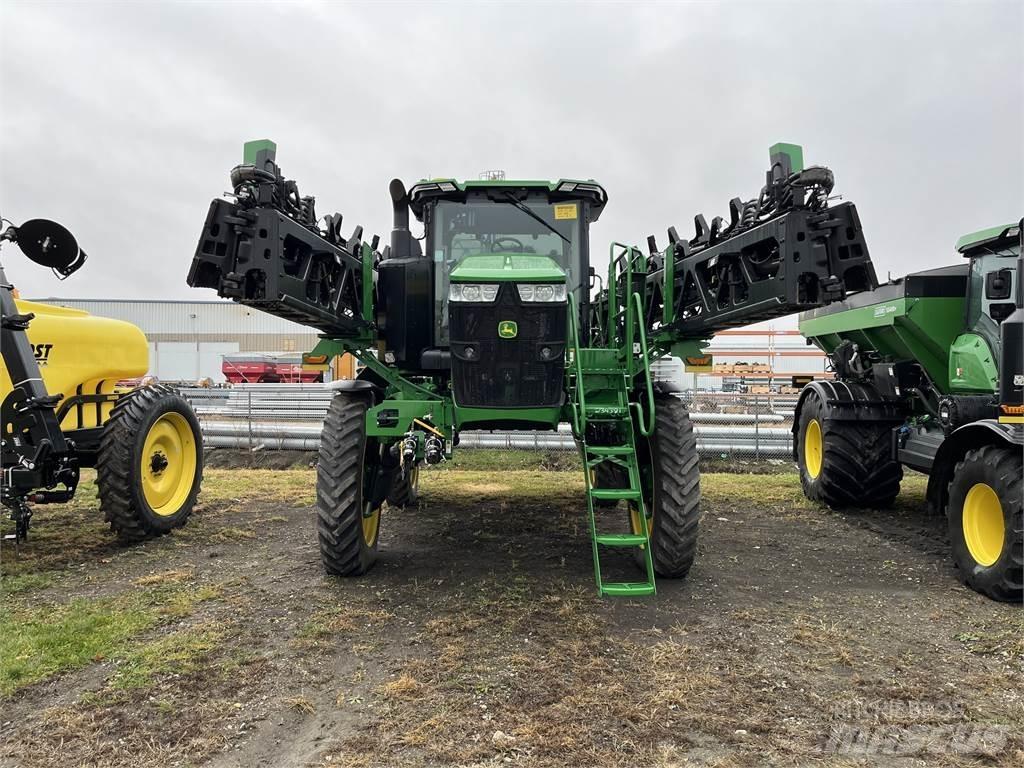 John Deere 412R Dragna sprutor