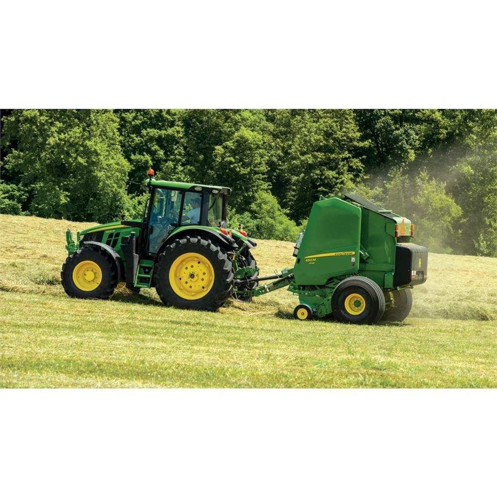 John Deere 450M Rundbalspressar