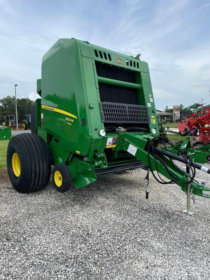 John Deere 450M Rundbalspressar