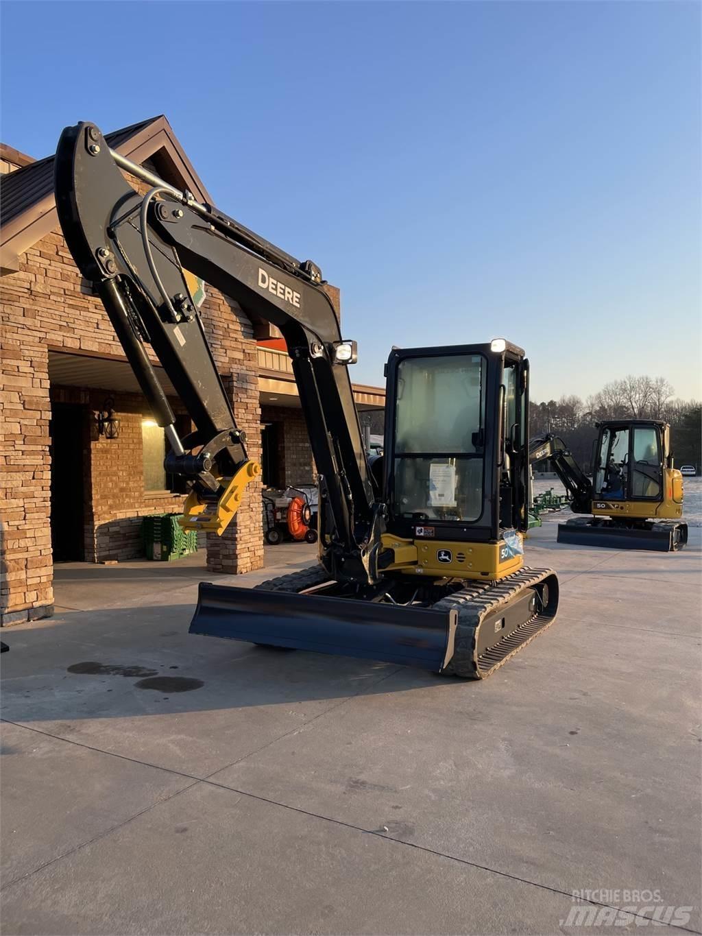 John Deere 50 P Minigrävare < 7t