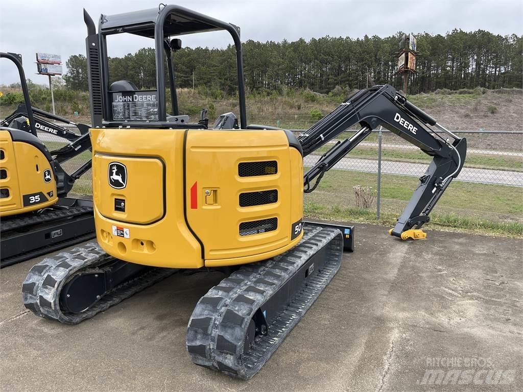 John Deere 50 P Minigrävare < 7t