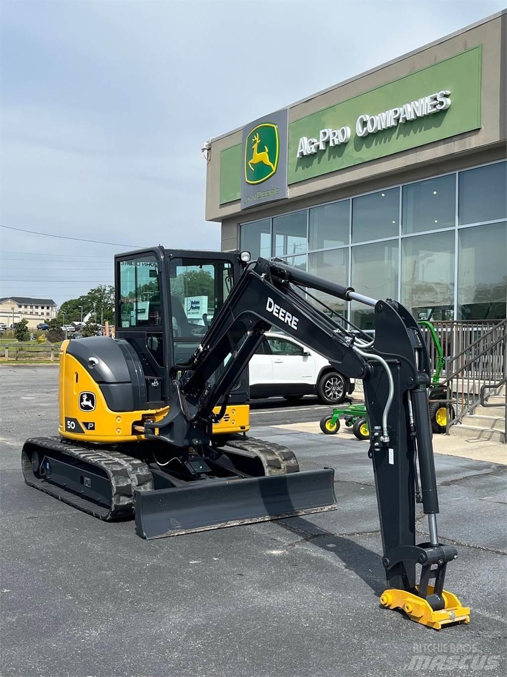 John Deere 50 P Minigrävare < 7t