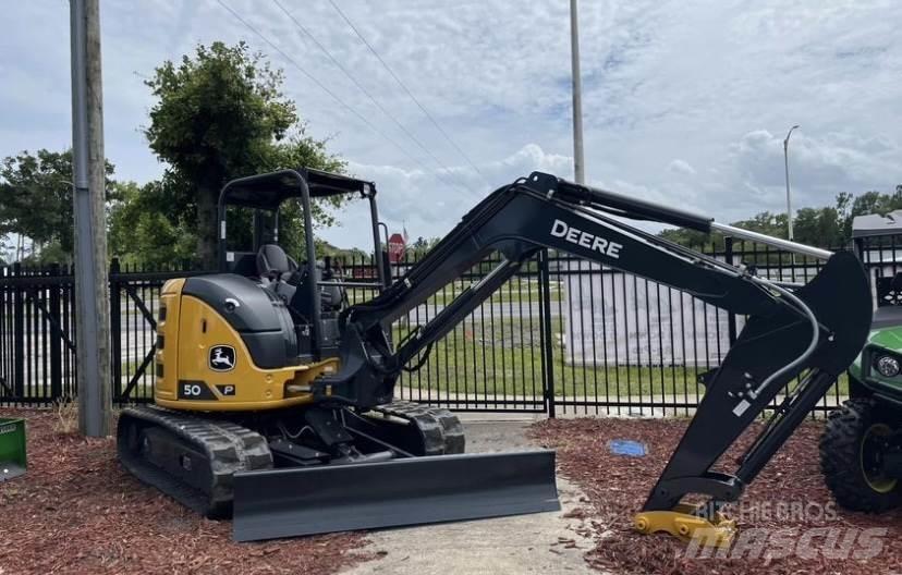 John Deere 50 P Minigrävare < 7t