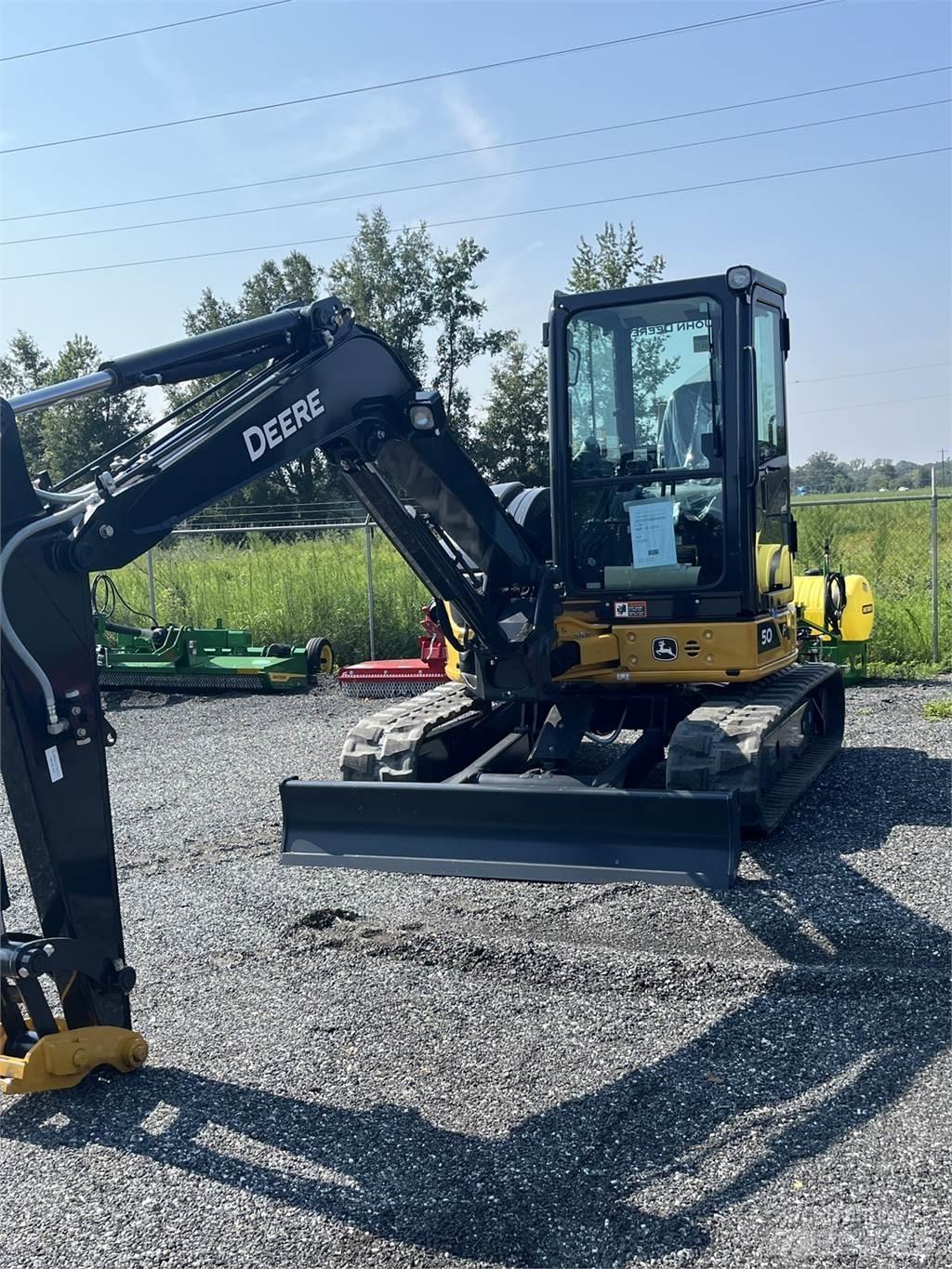 John Deere 50 P Minigrävare < 7t