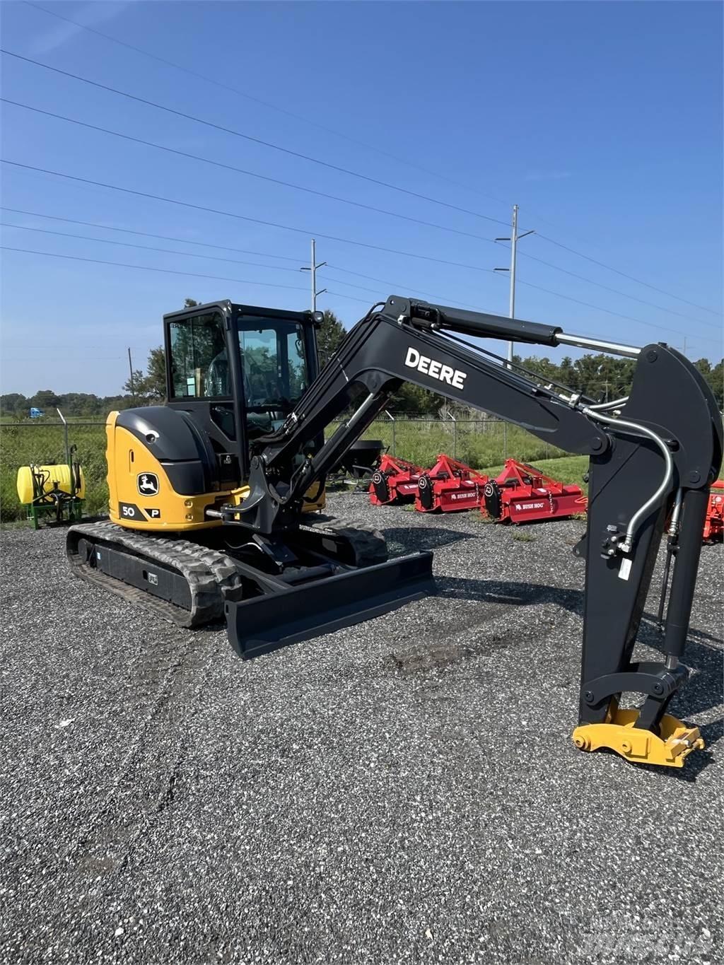 John Deere 50 P Minigrävare < 7t