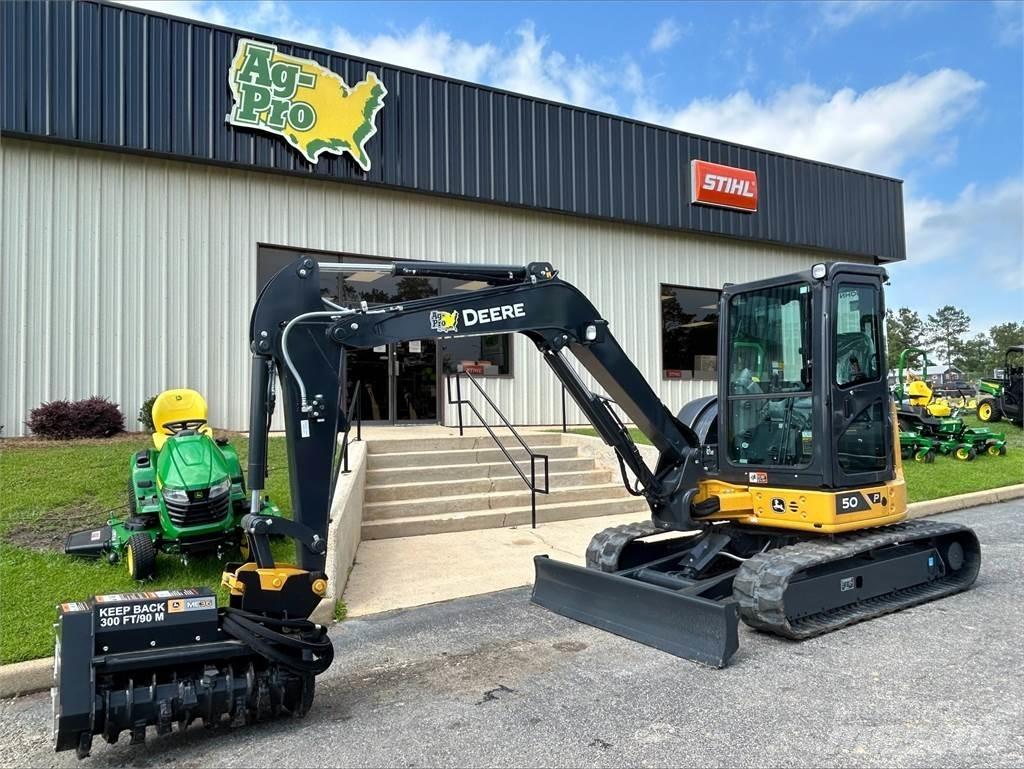 John Deere 50 P Minigrävare < 7t