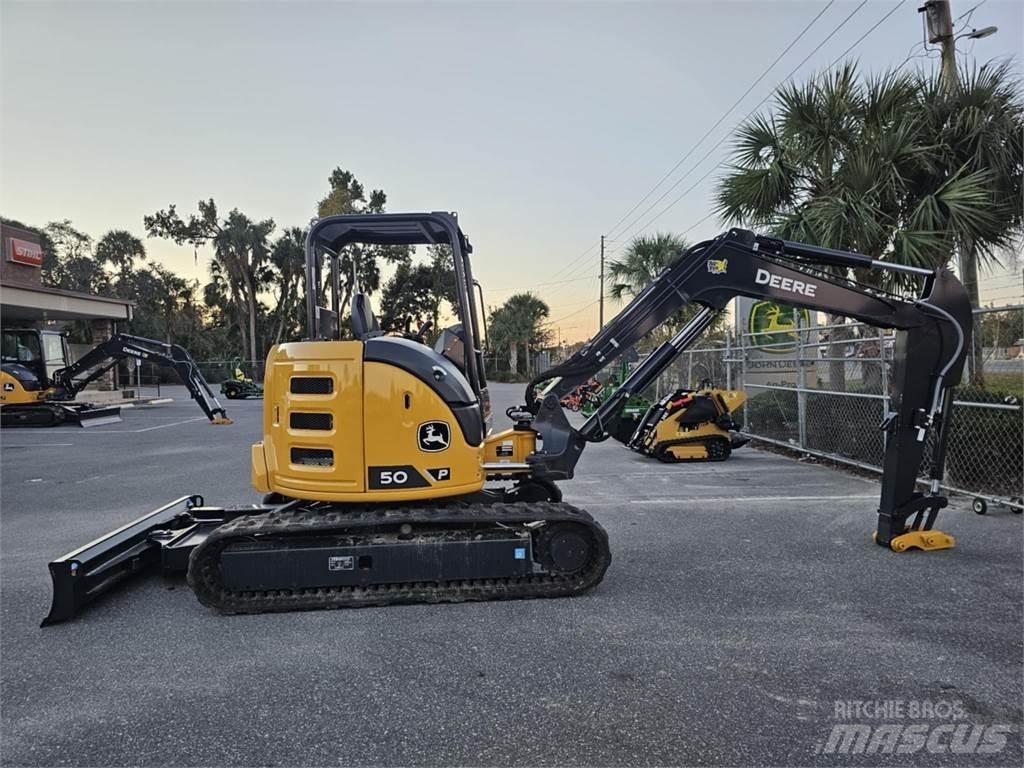 John Deere 50 P Minigrävare < 7t