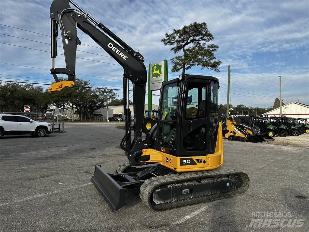 John Deere 50 P Minigrävare < 7t
