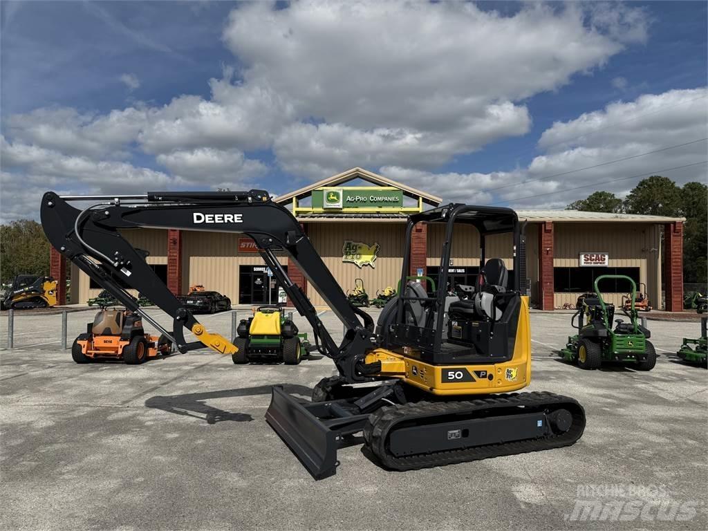 John Deere 50 P Minigrävare < 7t