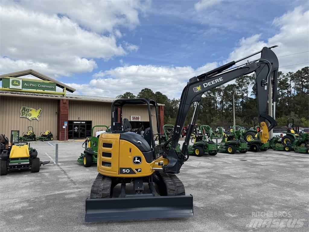 John Deere 50 P Minigrävare < 7t