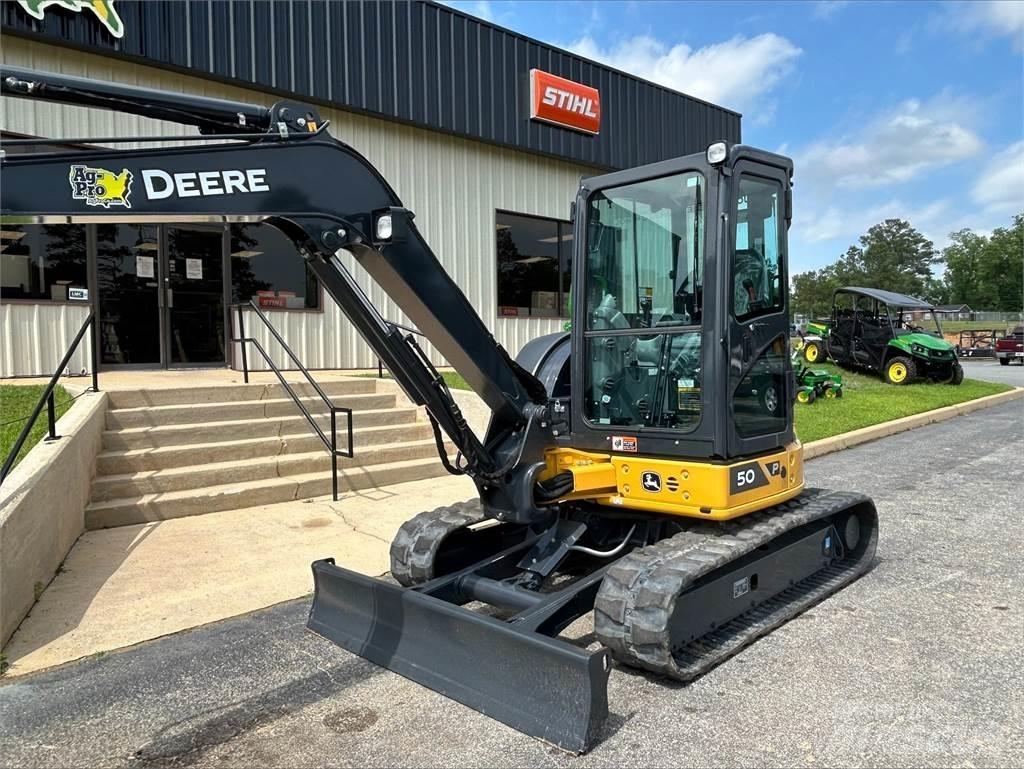 John Deere 50 P Minigrävare < 7t