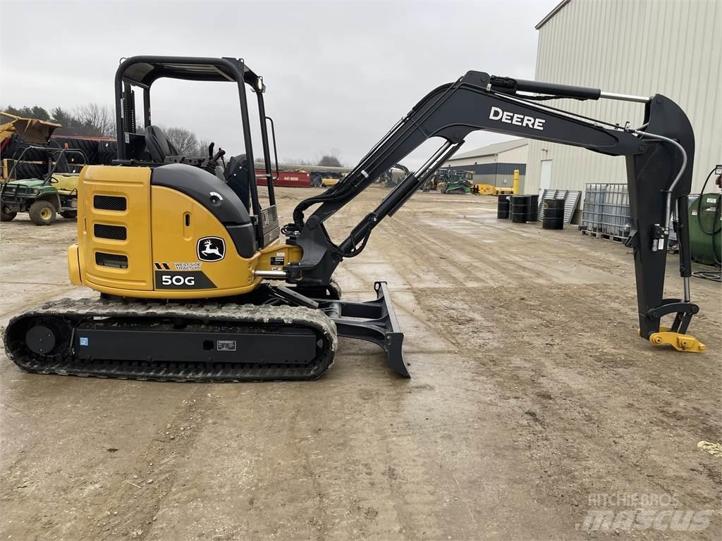 John Deere 50G Minigrävare < 7t