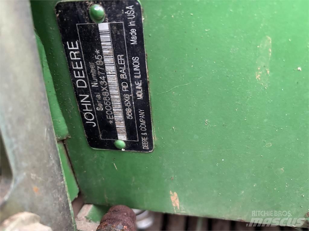 John Deere 568 Rundbalspressar
