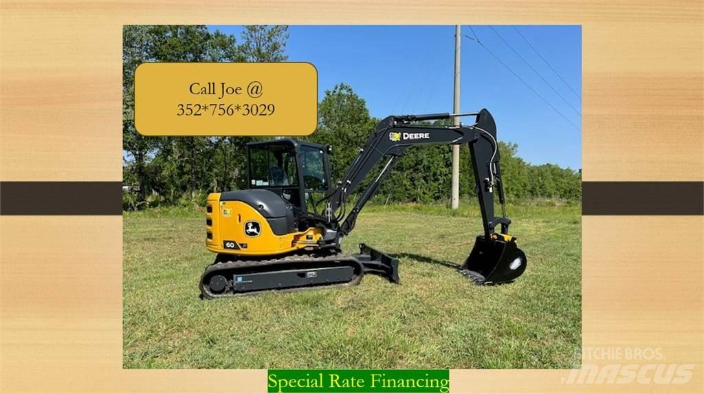 John Deere 60 P Minigrävare < 7t