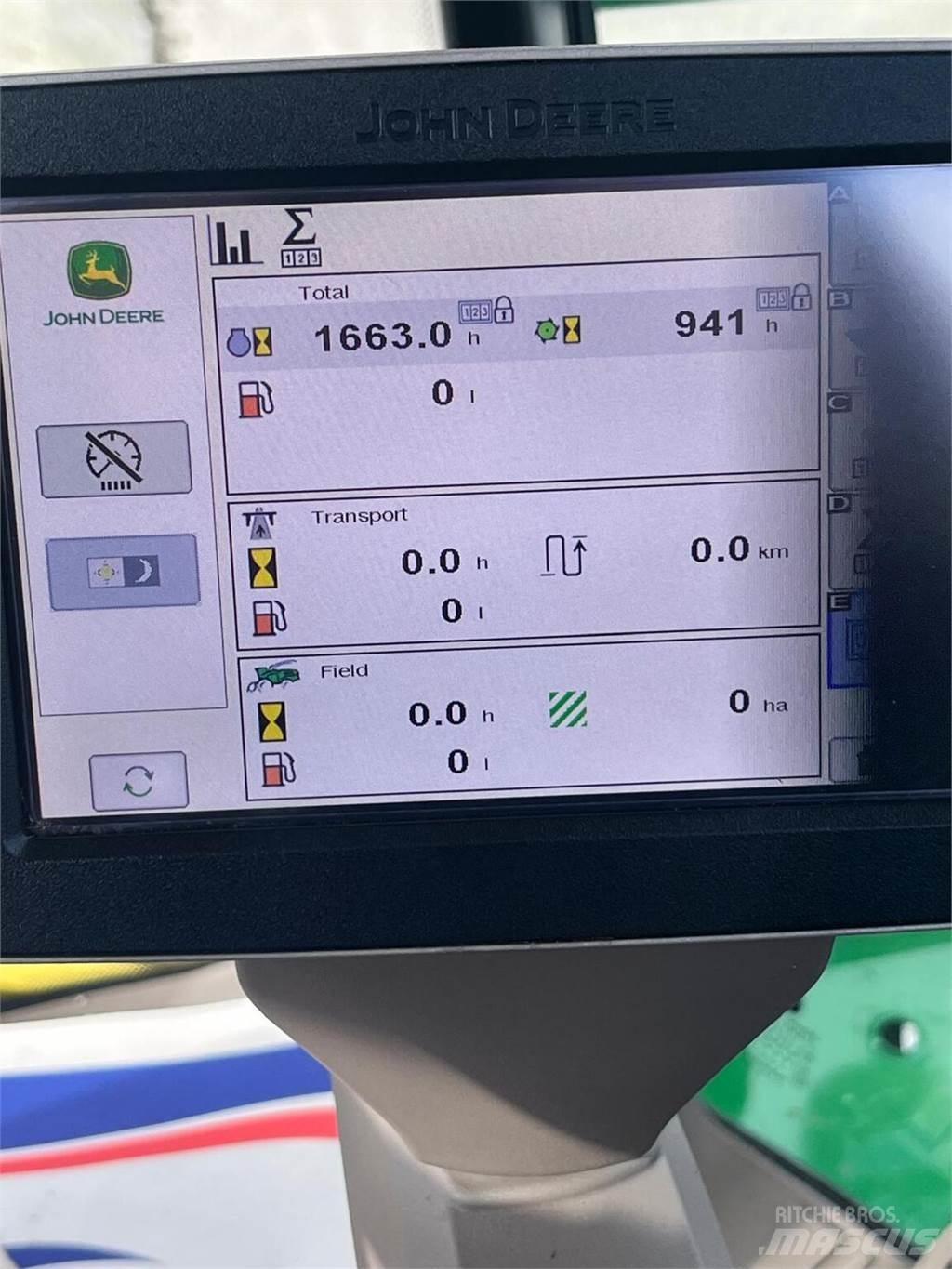 John Deere 9600 Fälthackar