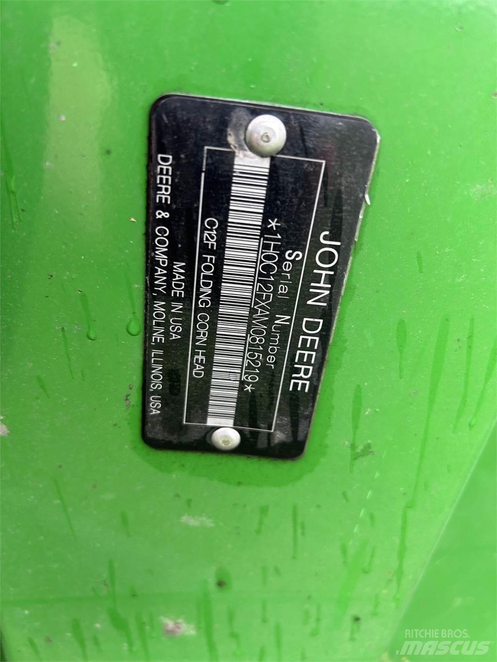 John Deere C12F Trösktillbehör