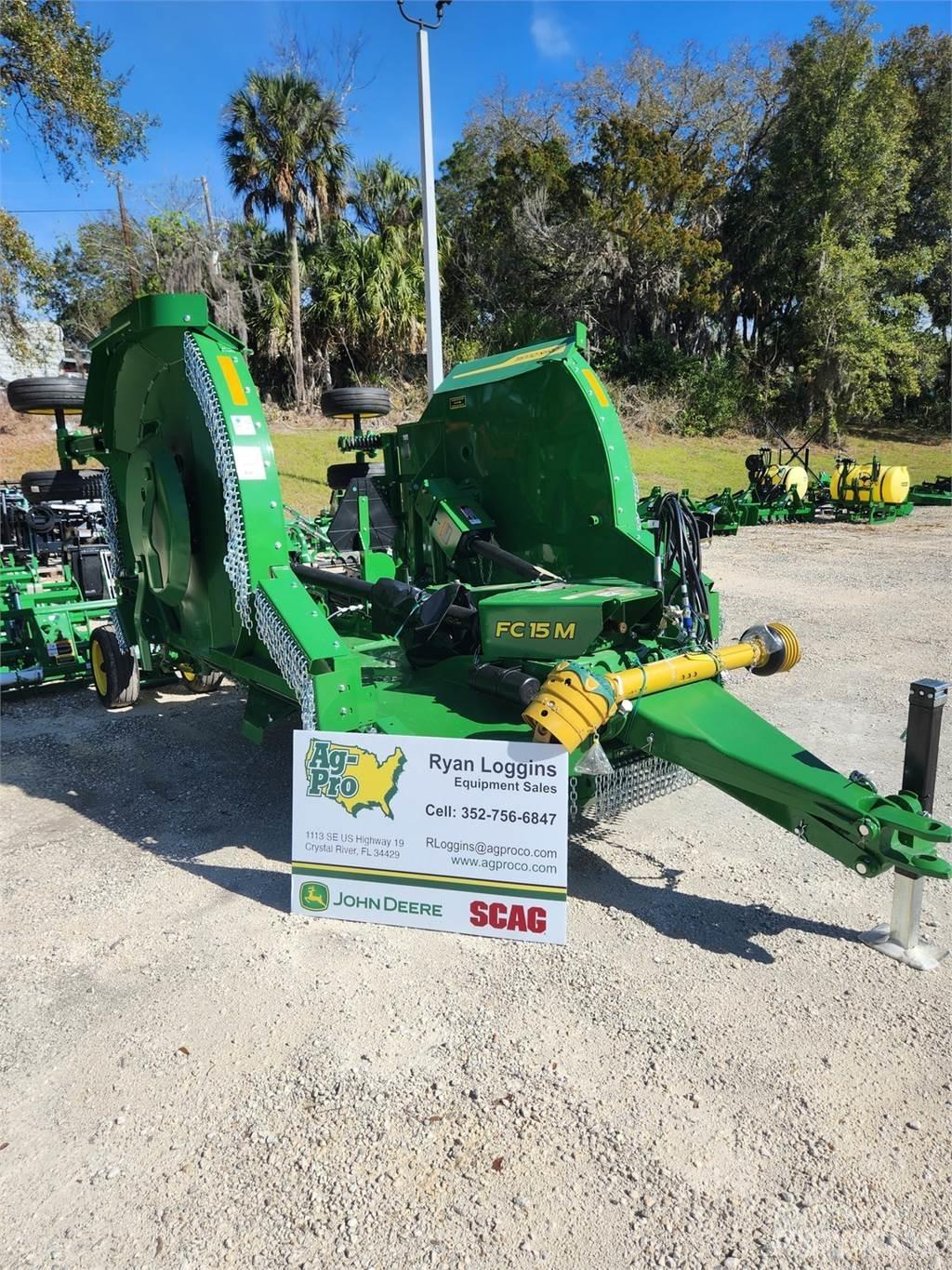 John Deere FC15M Balsnittare, rivare och upprullare