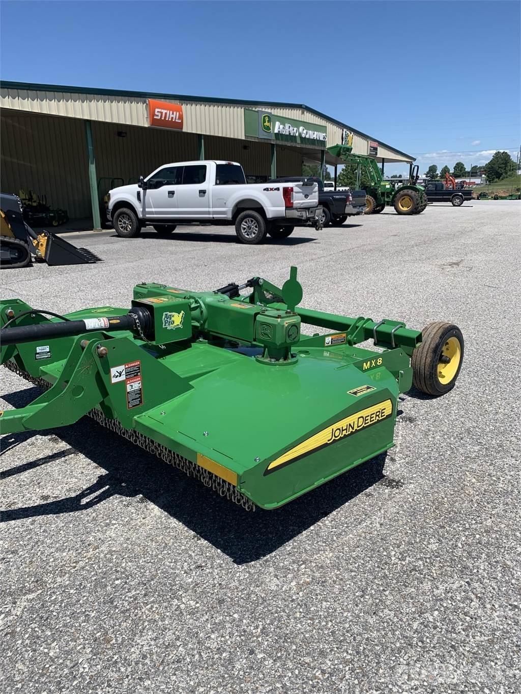 John Deere MX8 Balsnittare, rivare och upprullare