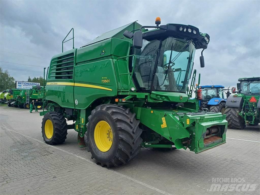 John Deere T550 Skördetröskor
