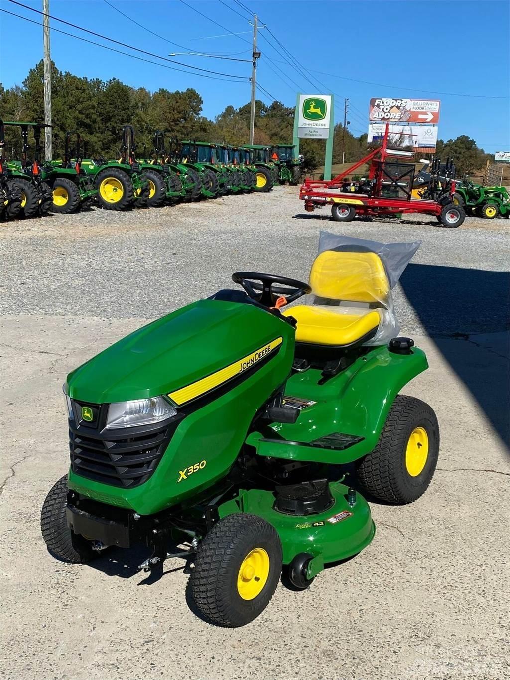 John Deere X350 Kompakttraktorer